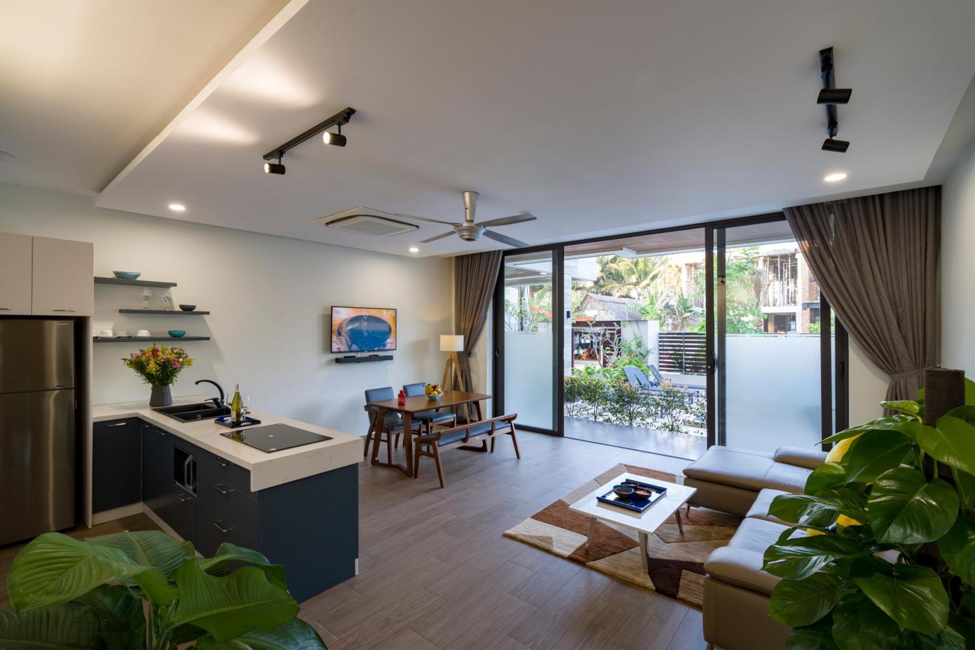 Beach Haven Suites Hoi An Apartment Luaran gambar